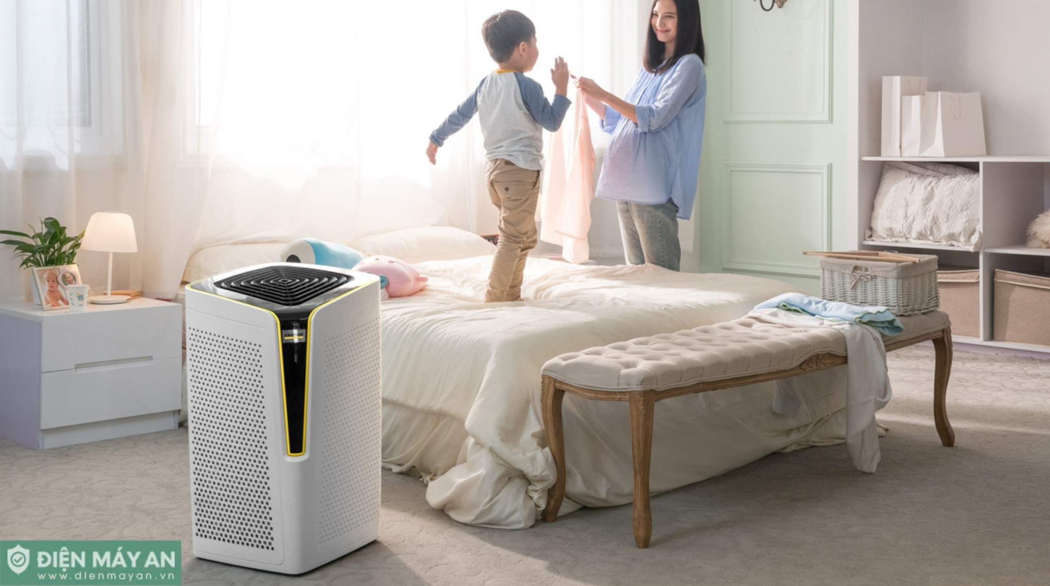 Những tác dụng tuyệt vời của máy lọc không khí mà bạn không nên bỏ qua